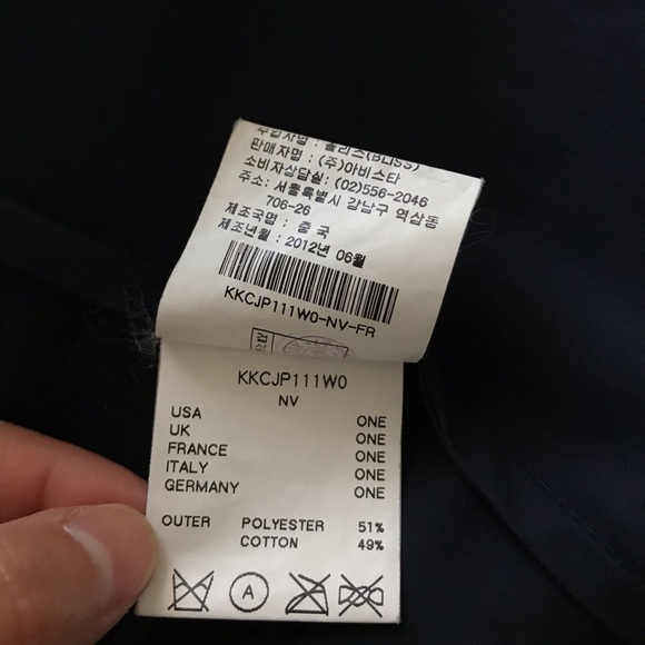 UNI3EX Kai-aakmann navy jacket - Picture 5 of 5